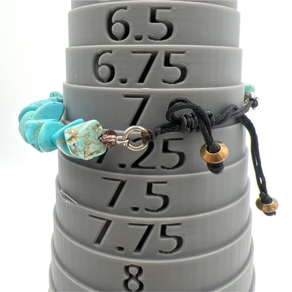 Bracelet Party 10 Various Styles Colors Materials Sizes Rhinestones to Leather - Picture 7 of 10